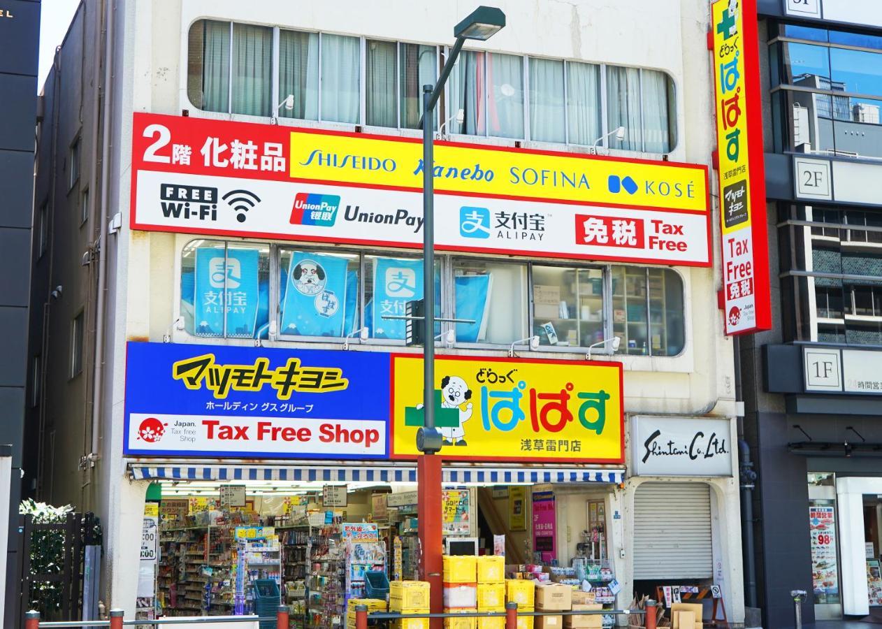 浅草ザ アパートメント Asakusa The Apartment โตเกียว ภายนอก รูปภาพ